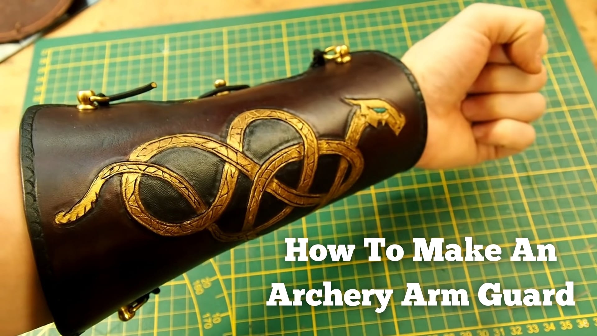 How To Make An Archery Arm Guard